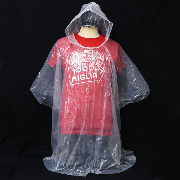 1000 MIGLIA Official Portable Poncho(White)