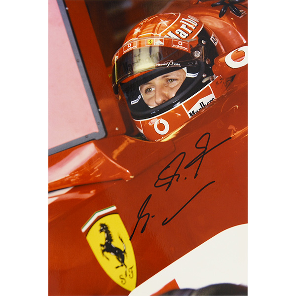 Scuderia Ferrari 2003 F1 World Champion Memorial Photo-M.Schumacher Signed-