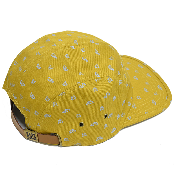 FIAT Nuova 500 Baseball Cap(Yellow)