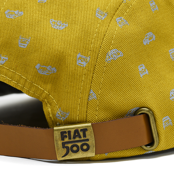 FIAT Nuova 500 Baseball Cap(Yellow)