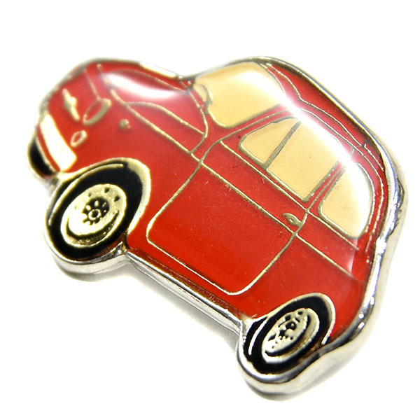 FIAT 500 CAR Shaped Pin Badge