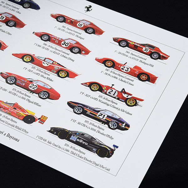 Ferrari Finali Mondiali 2016 Memorial Poster Set by Enzo Naso