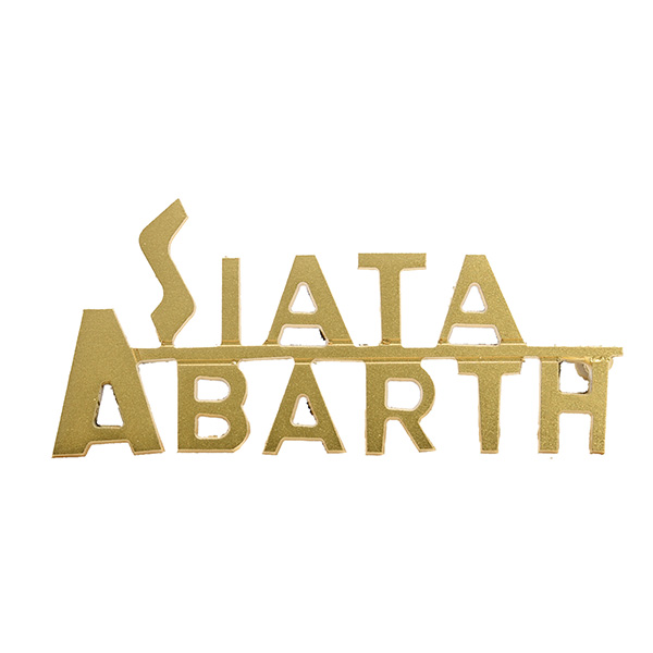 SIATA ABARTH Logo Script