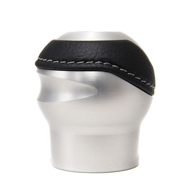 BLACK Gear Knob -TUNE IT- (Reverse Lock/Alfa Romeo Mono Tone Emblem)