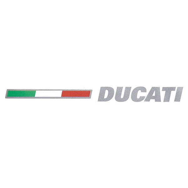 Ducati純正ロゴ イタリア国旗ステッカー イタリア自動車雑貨店 イタリア車のパーツとグッズの通販サイト