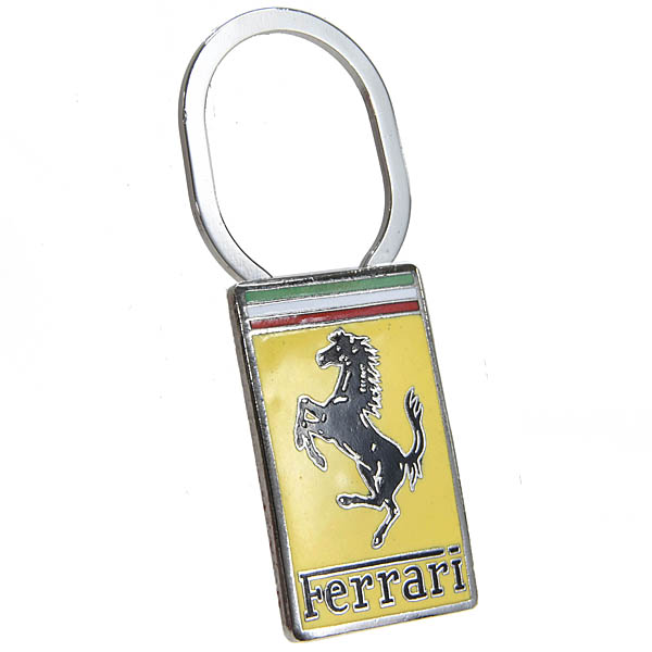 Ferrari エンブレム型七宝キーリング by LORIOLI