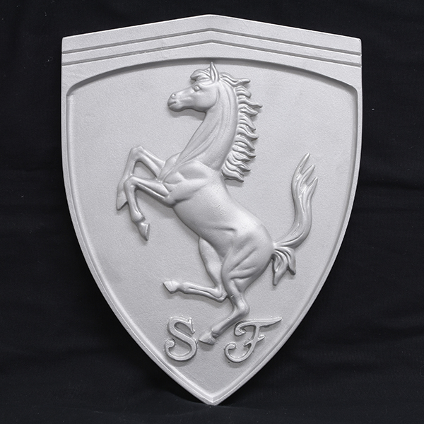 Scuderia Ferrari Emblem Aluminium Object