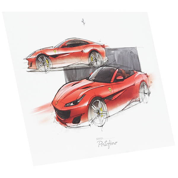 Ferrari Portofino Litograph for VIP Guest