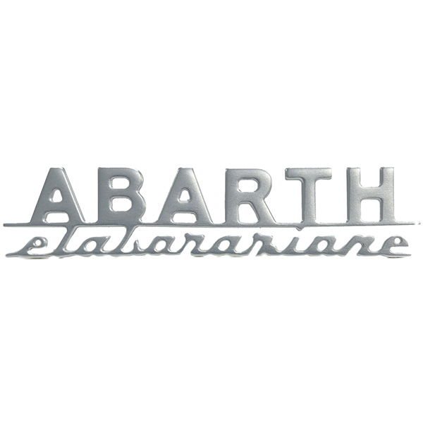 ABARTH 695 Bipost-ABARTH Elavorazione-logo for ENGINE Cover 