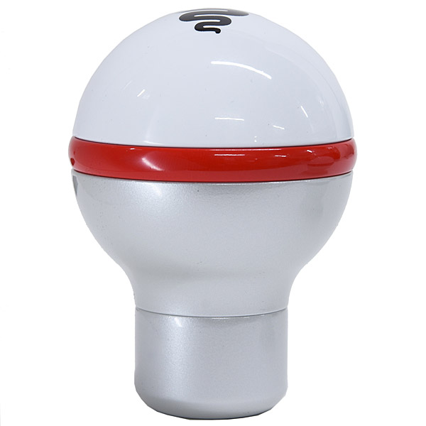 Alfa Romeo BISCIONE Gear Knob(White/Red Line)