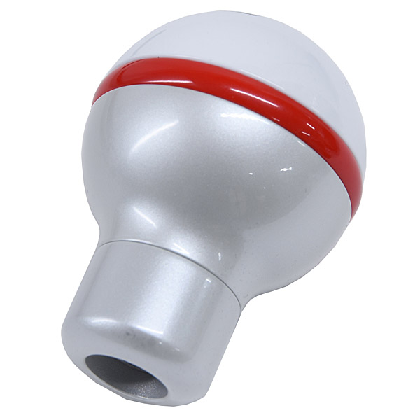 Alfa Romeo BISCIONE Gear Knob(White/Red Line)