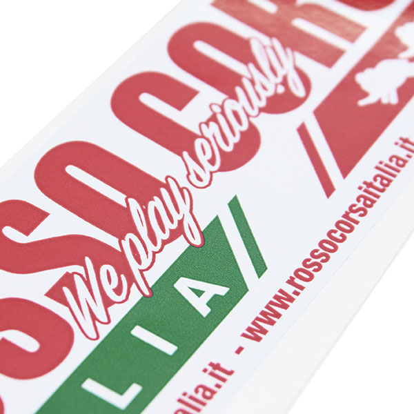 ROSSO CORSA ITALIA Sticker(Italia slash)