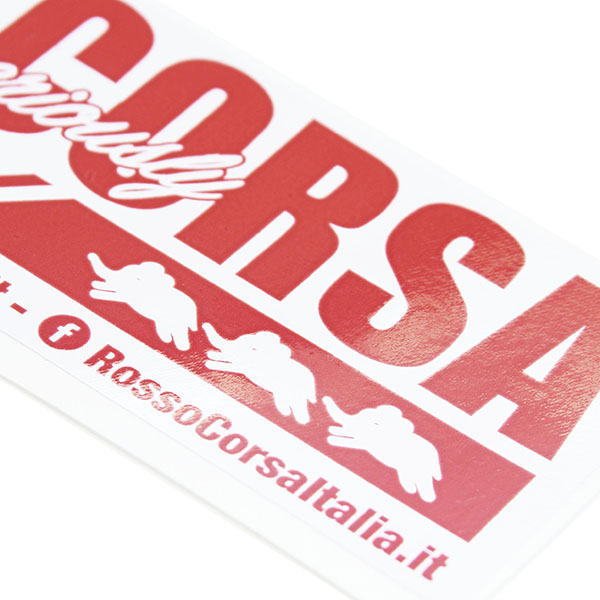 ROSSO CORSA ITALIA Sticker(Italia slash)