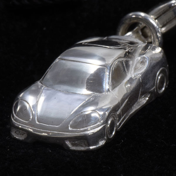 Ferrari 360Modena Sterling Silver Keyring