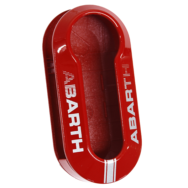 ABARTH Key Cover(Red/Silver Logo)