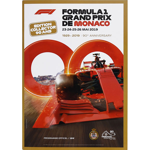 F1 Monaco GP 2019 Official Programm