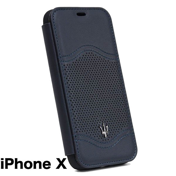 MASERATI iPhone X֥åץ쥶-GRANLUSSO/֥롼