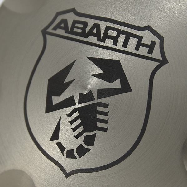 ABARTH Aluminium Fuel Cap(Biposto/Titanium Color)