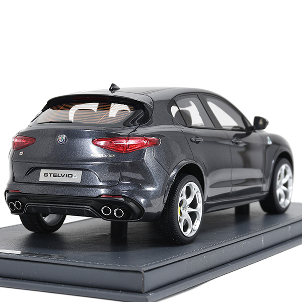 1/18 Alfa Romeo STELVIO QUADRIFOGLIO Miniature Model(Gray) by BBR