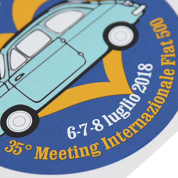 FIAT 500 CLUB ITALIA 35th Meeting Sticker