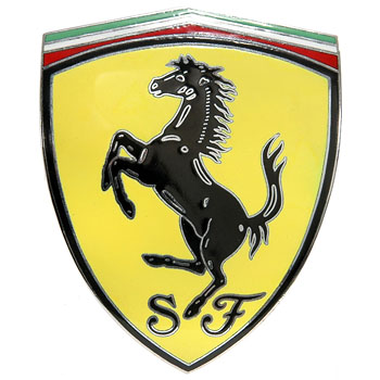 Scuderia Ferrari Emblem (Type:360MODENA/F430  Left Side)