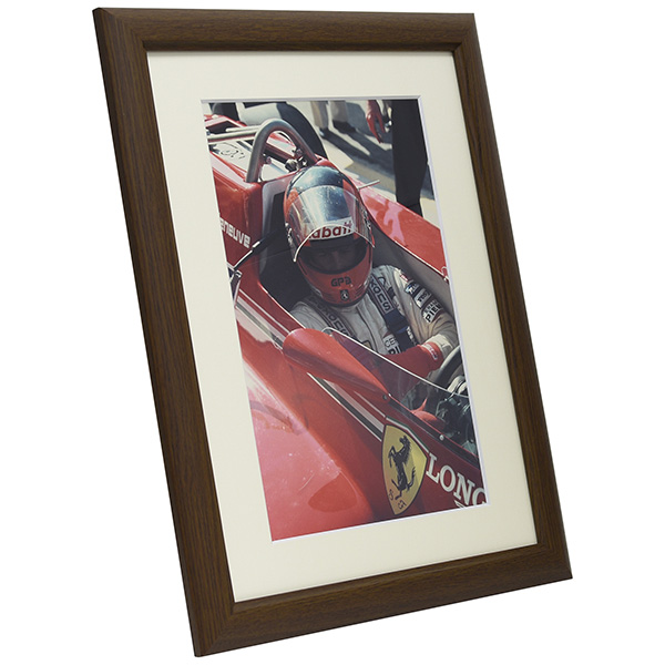 Gilles Villeneuve Photo with Frame Type A