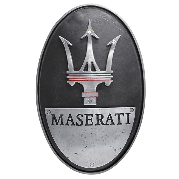 MASERATI Emblem Shaped Aluminium Object