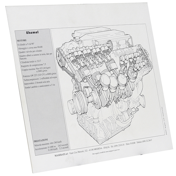 MASERATI Shamal Catalogue