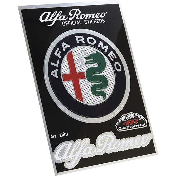 Alfa Romeo New Emblem & Logo Stickers(Color)