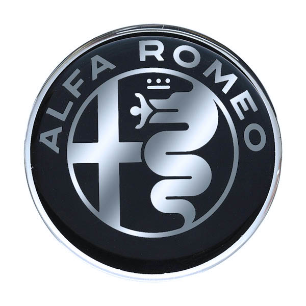 Alfa Romeo New Emblem 3D Sticker(58mm/Monotone)