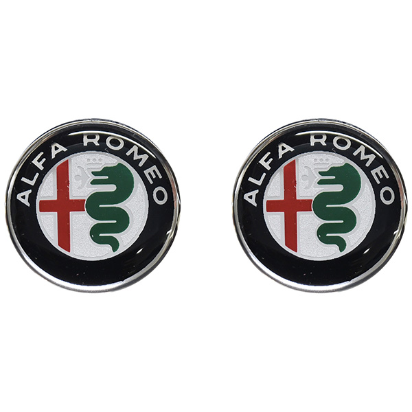 Alfa Romeo New Emblem 3D Sticker(21mm/Color/2pcs.)