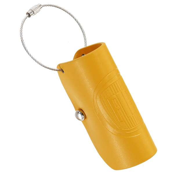 FIAT Leather Keycase(Yellow)