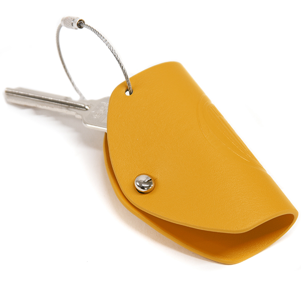 FIAT Leather Keycase(Yellow)