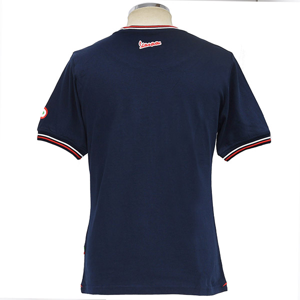 Vespa Official T-Shirts-MODERNIST-/Navy