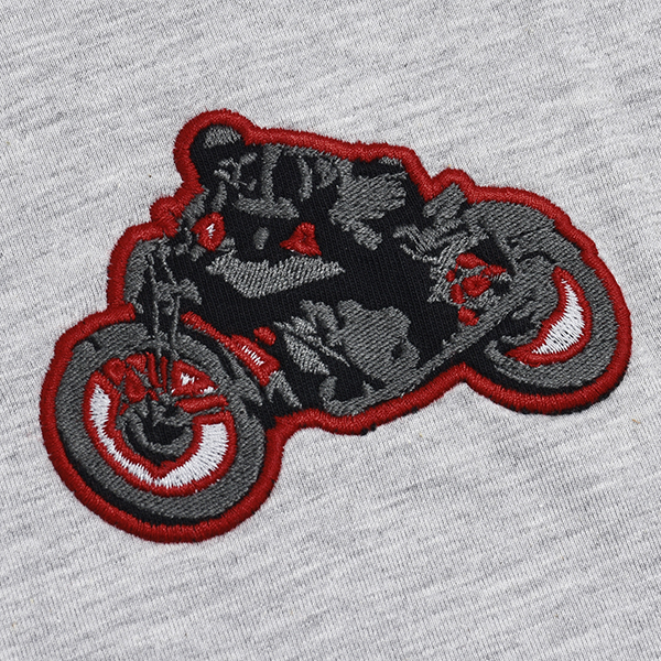 Moto Guzzi Official T-shirts-GARAGE-