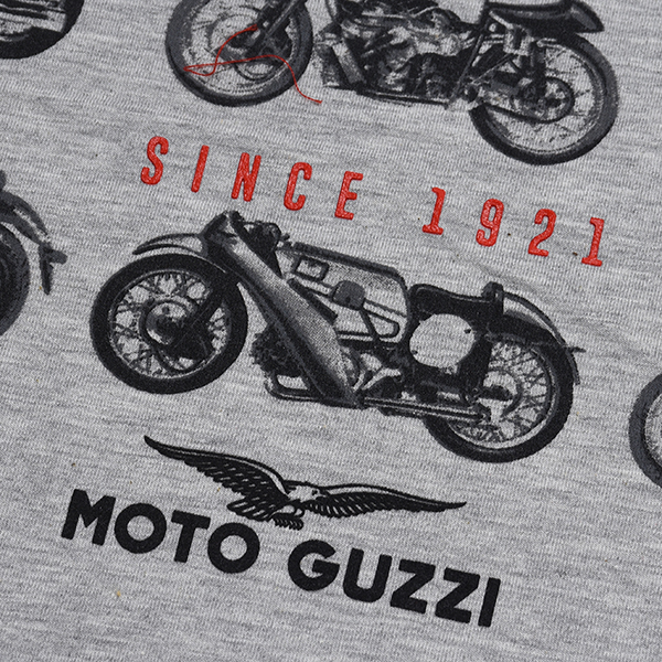 Moto Guzzi Official T-shirts-GARAGE-