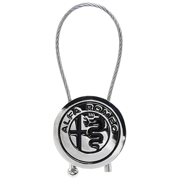 Alfa Romeo Logo Metal Keyring