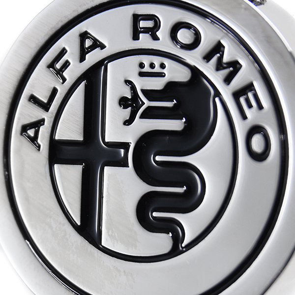 Alfa Romeo Logo Metal Keyring