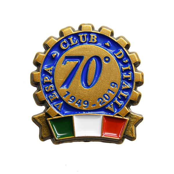 Vespa Club ITALIA 70anni Pin Badge