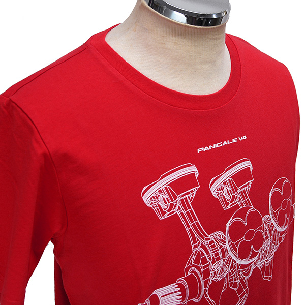 DUCATI Official T-Shirts-V4 Panigale-