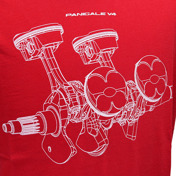 DUCATI Official T-Shirts-V4 Panigale-