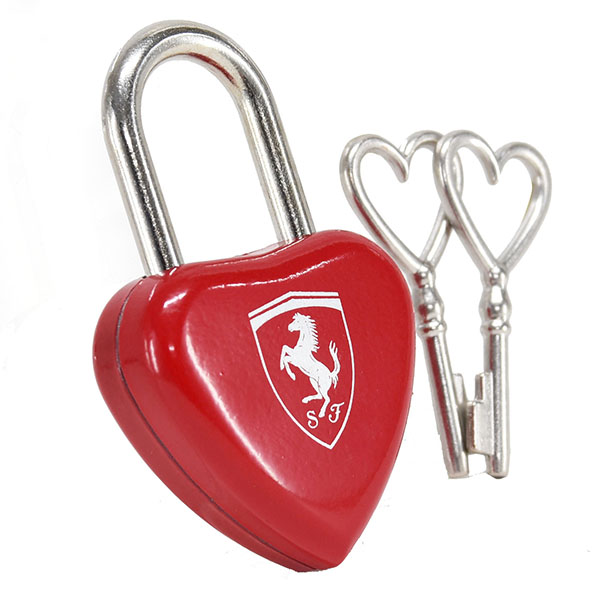 Ferrari Official Heart Shaped Padlock