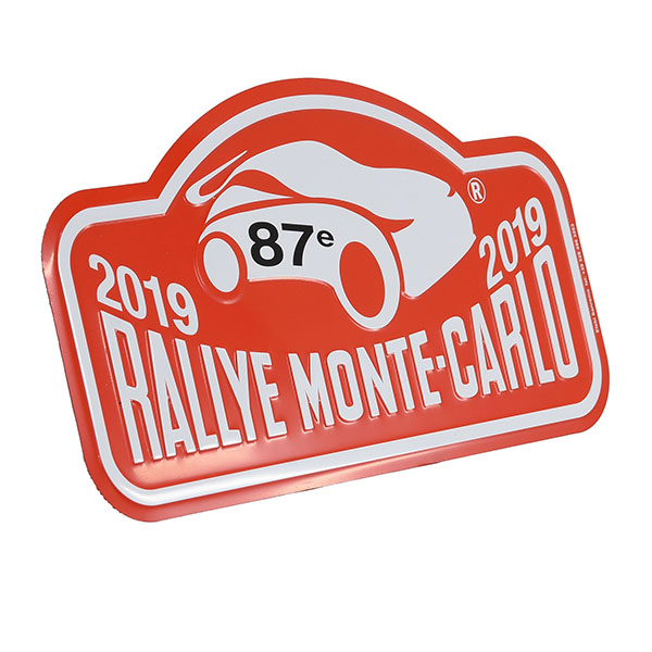 Rally Monte Carlo 2019 Official Metal Plate(Large)