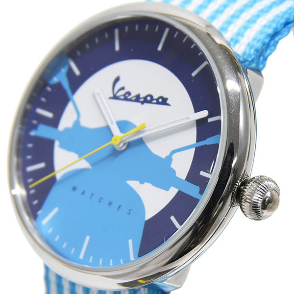 Vespa Official Watch-IRREVERENT-(Stripe/Blue)