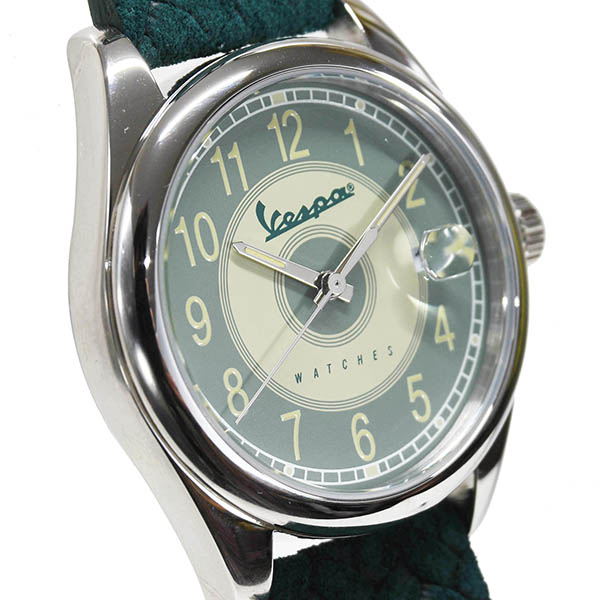 Vespa Official Watch-HERITAGE-(Green)