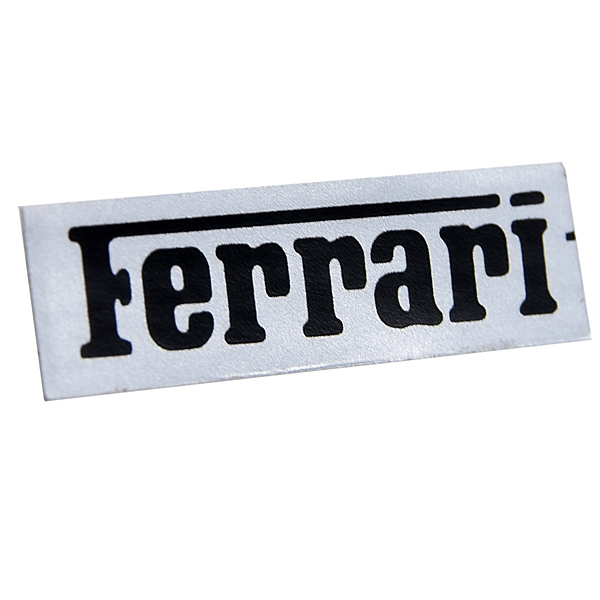 Ferrari Parts Number Decal