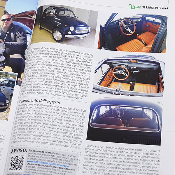 FIAT 500 CLUB ITALIA Magazine No.5 2019