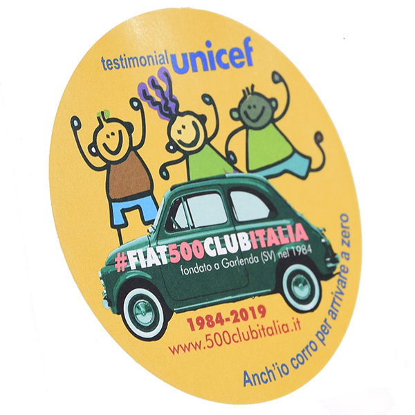 FIAT 500 CLUB ITALIA UNICEF 2019ƥå(꡼)