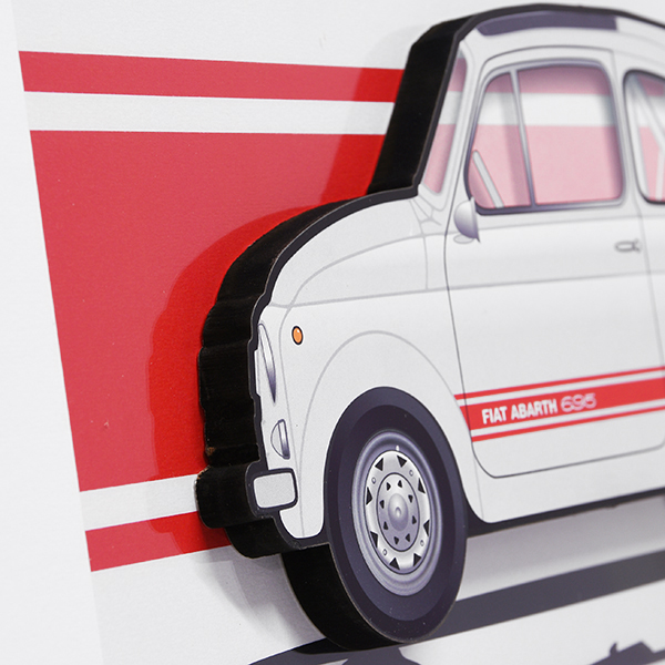 FIAT Nuova 500 Illustration by Mr.Vin -ABARTH- (Large)