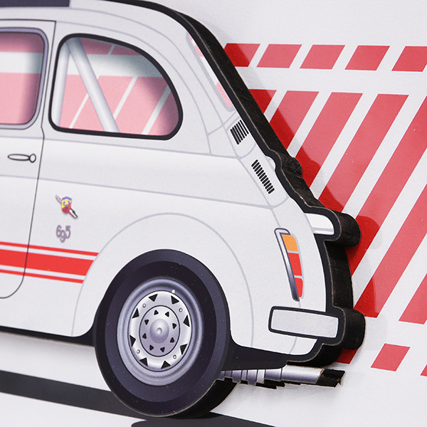 FIAT Nuova 500 Illustration by Mr.Vin -ABARTH- (Large)